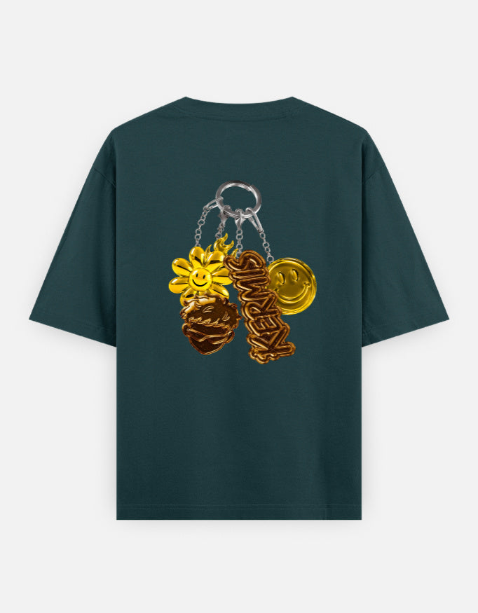 Tshirt Petrol Blue