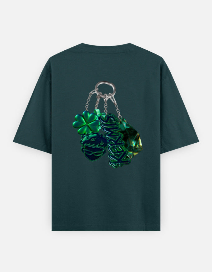 Tshirt Petrol Blue